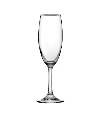 Crystal wine glass